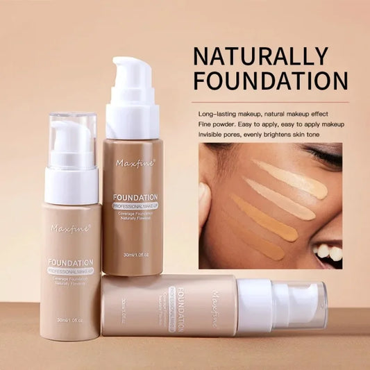 Liquid Face Foundation Cream Oil-Control BB Cream Matte Base Brightening Cosmetic