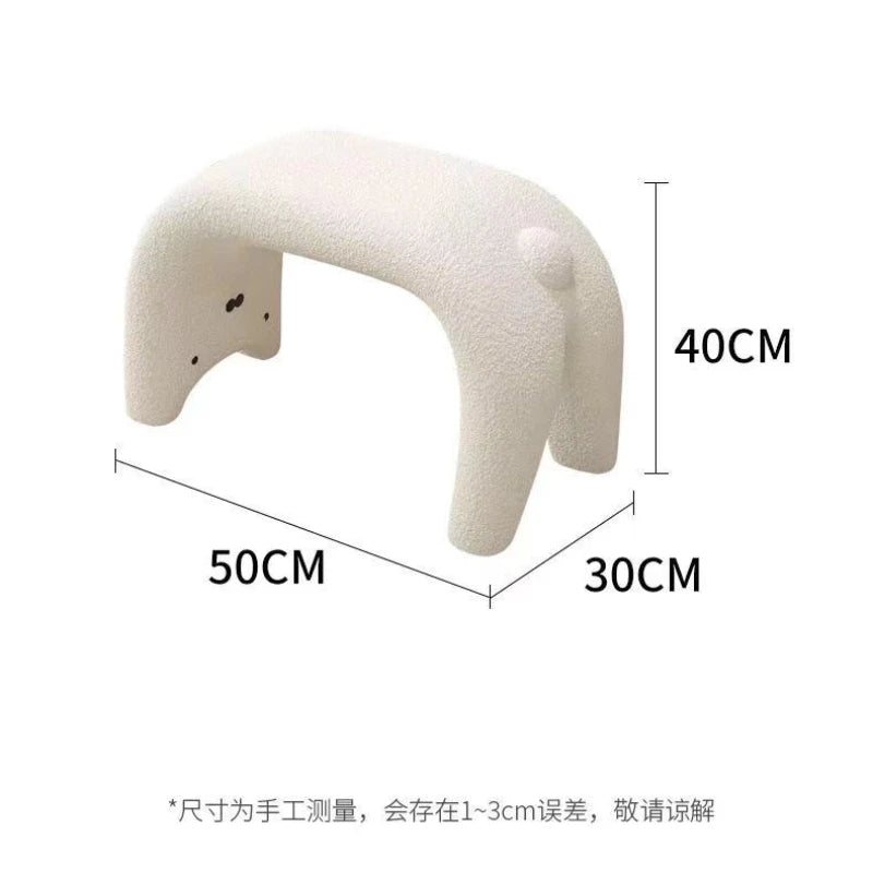 Cat shoe change stool household door shoe stool entry small stool sitting stool low stool sofa hair stool dressing makeup stool