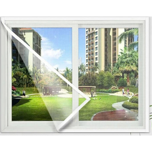 Mosquito Nets for Window Screens, Mesh Anti Insect Air Tulle Invisible white Fiberglass Mosquitoes and Flies