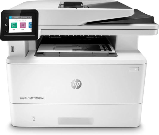 HPE LaserJet Pro MFP M428fdw Wireless Monochrome All-in-One Printer with Built-in Ethernet & 2-sided Printer