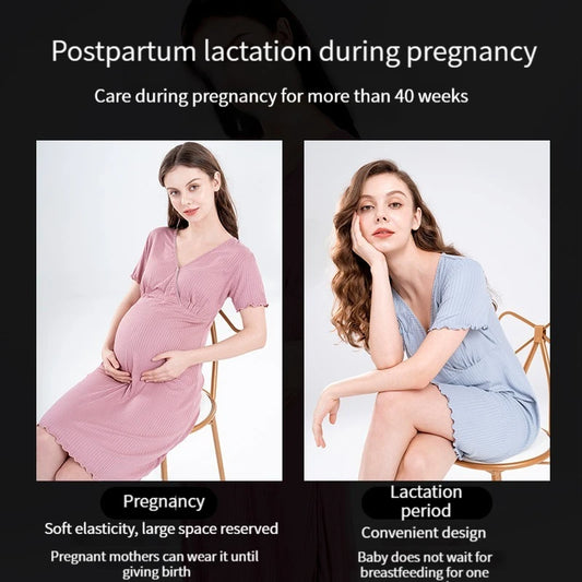 Maternity Breastfeeding Nightgowns