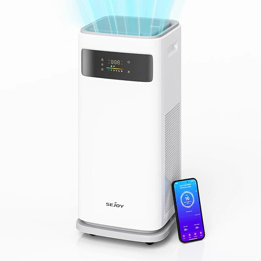 Air Purifier for Homes with True HEPA H13 Filter for Home Allergies and Pets Hair, Smokers in Bedroom Cleans Air Automatic