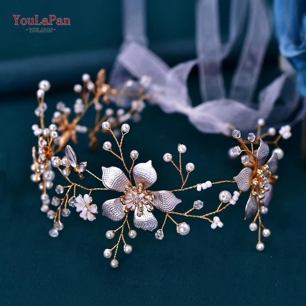 Wedding Dress Belt Sash for Woman Bridal Bridesmaid Floral Belt