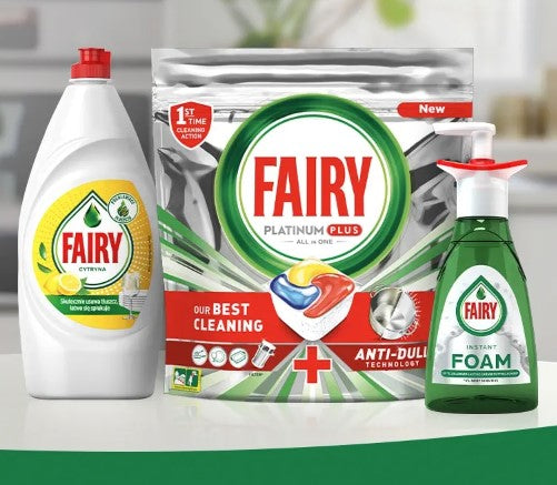 Fairy Dish Washing Liquid Lemon Scent 450ml