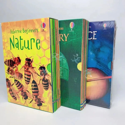 10 Books/Set Paperback Usborne Beginners Interesting Science Children Books