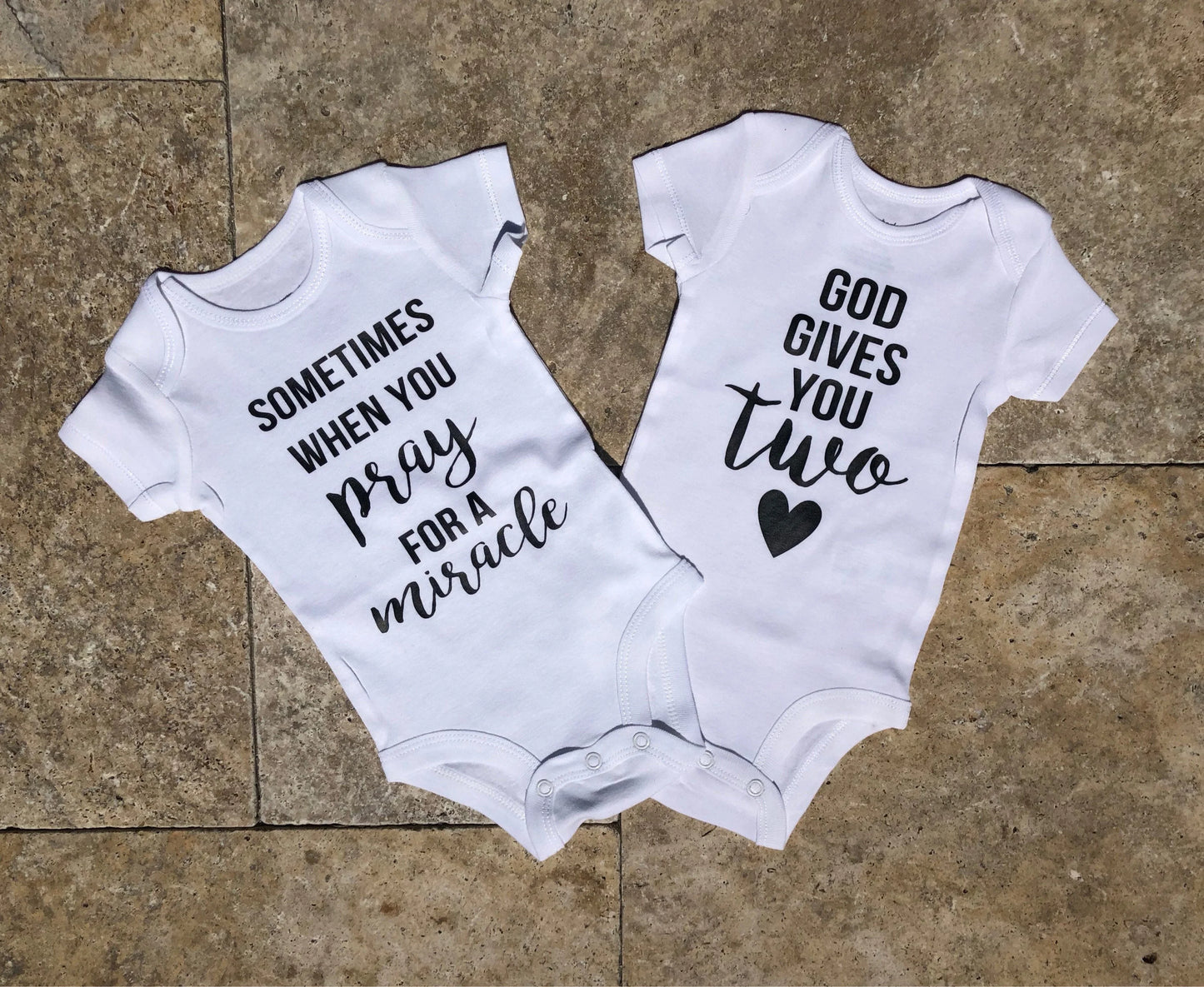 Twins Summer Newborn Baby Bodysuit Short Sleeve Unisex Boy Girls Jumpsuit