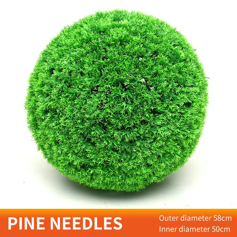 Artificial Plant Green Grass Ball Plant Decoration