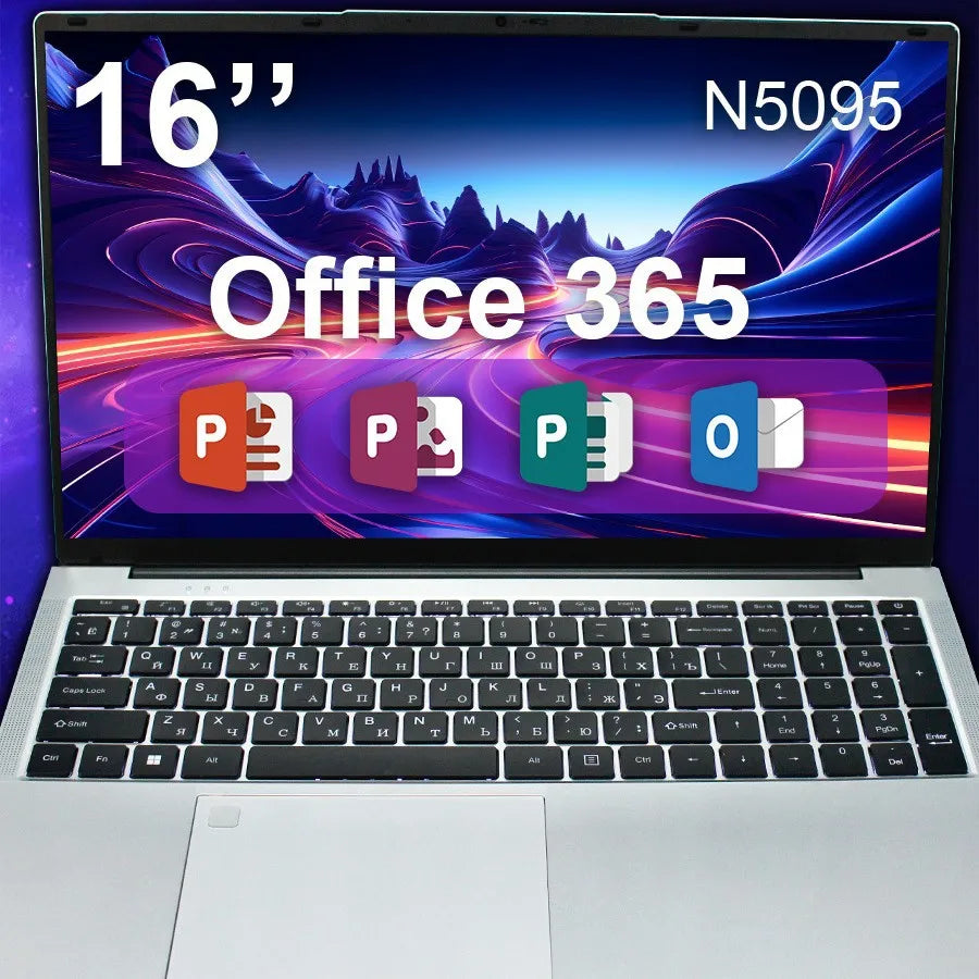 17.3 inch N5095 portable large-screen office game laptop