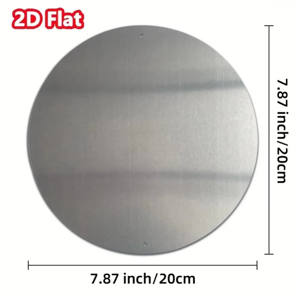 "Christmas in Heaven" Rustic Iron Metal Sign – Festive 2D Wall & Door Decor with Tree & Birds | Ideal for Home, Farmhouse & Shop