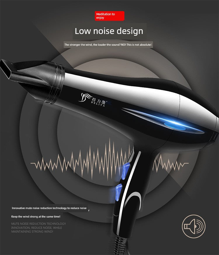Large Hair Dryer Hot and Cold Hair with High Power For Home
