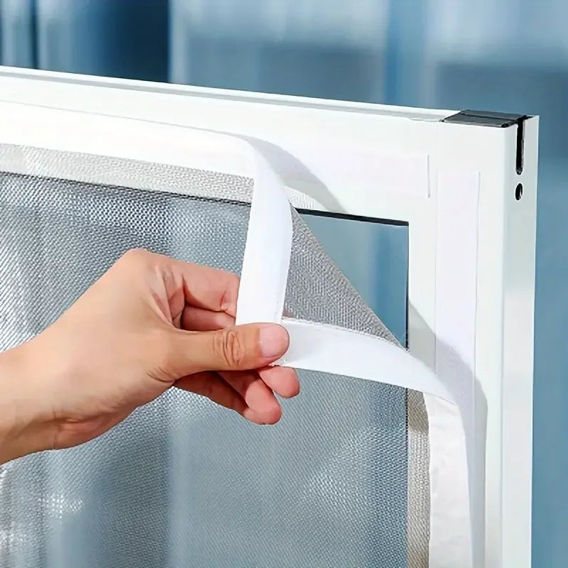 Summer mosquito proof door and window screens, available in various sizes (white) [Size 75 cm -100 cm]