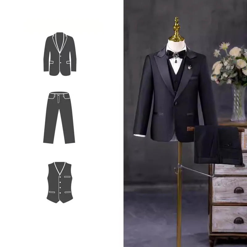 Elegant Kids Tuxedo Suit Set