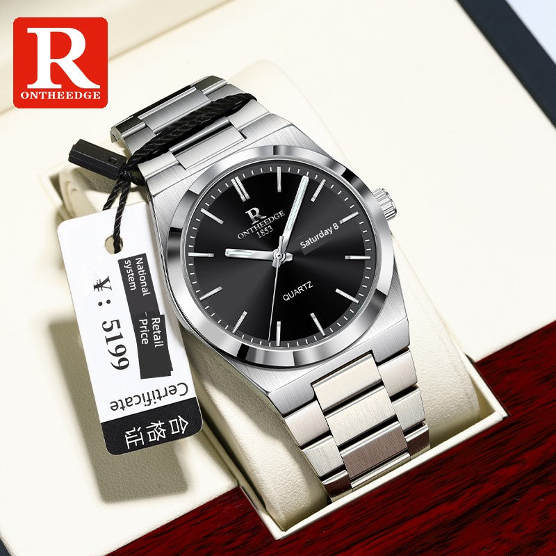 Super Player Genuine Automatic Swiss Green Waterproof Water Quartz Mechanical Watch