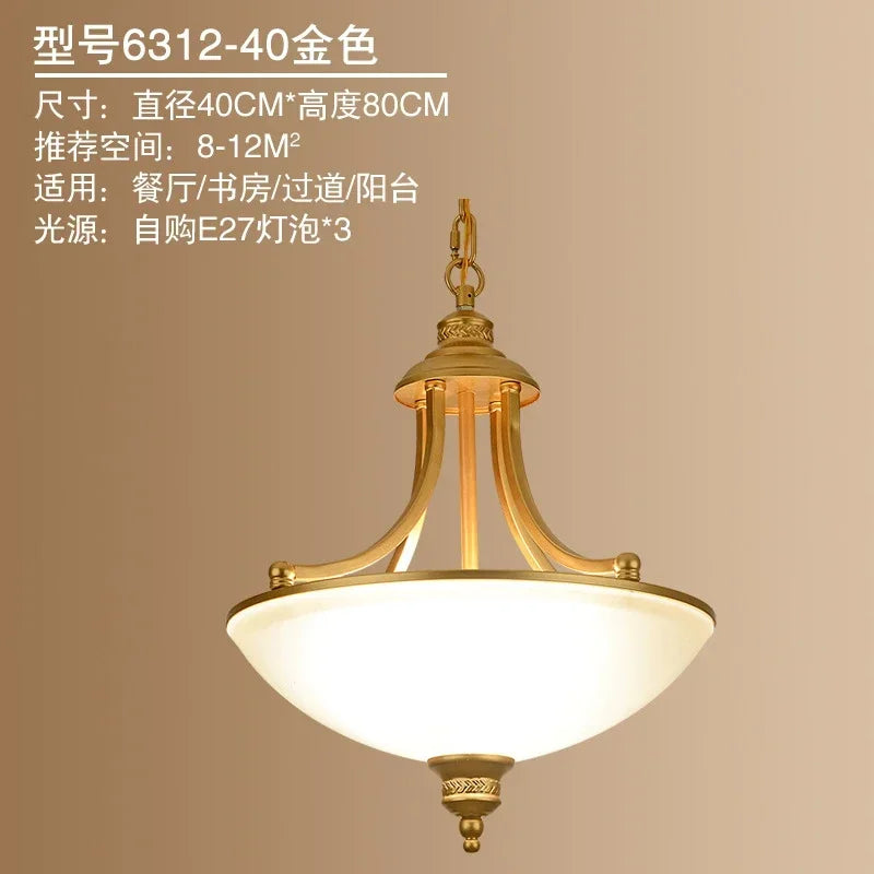 American Home Retro Lamp Ceiling Chandelier