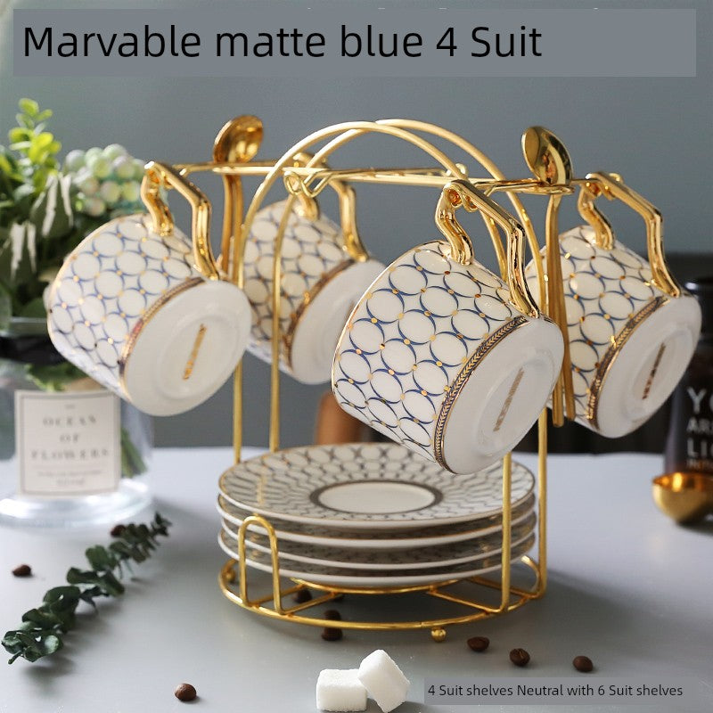 Luxury Gold Plated Ceramic Dinnerware