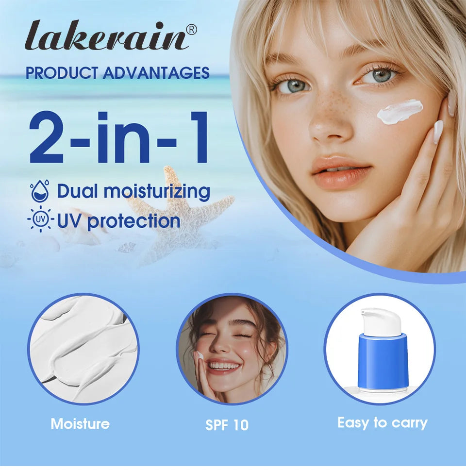 Milk Toner & Moisturizing Lotion Set Long Lasting Hydrating Oil Control Soothing Skin SPF10 Sunscreen Suitable For All Skin Type