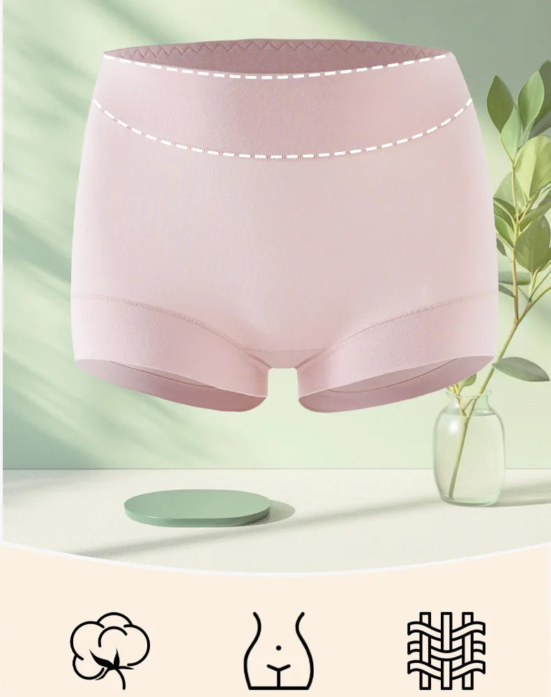 1pcs Women Panties Plus Size Underwear Large Size High Waist Briefs