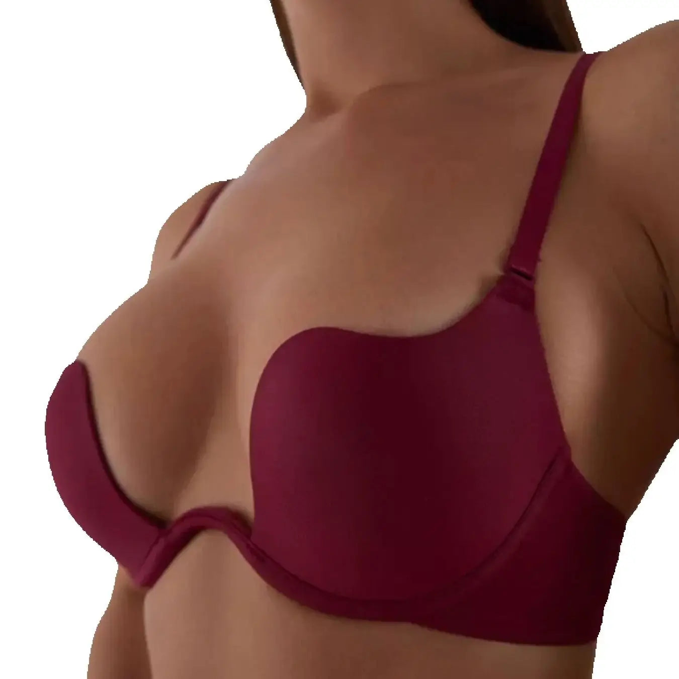 Sexy push-up bra U-shaped multi-wear bralette with invisible backless underwear underwire padded Lingerie
