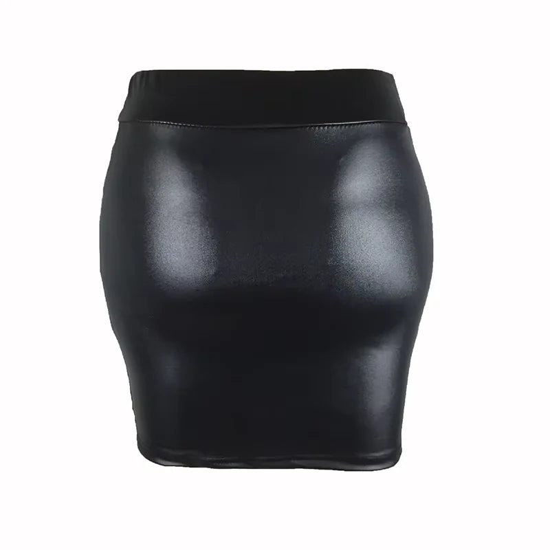 Women Summer Mini Skirts High-waist Slim Fit Hip Pencil Skirts