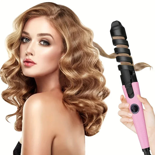 Automatic Hair Stylish Curling Iron, Hair Straightener & Curling 2 In 1