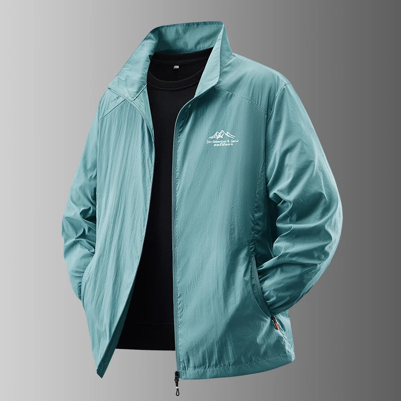 Men's Summer Ice Silk Ultra-Light Thin Jacket Breathable