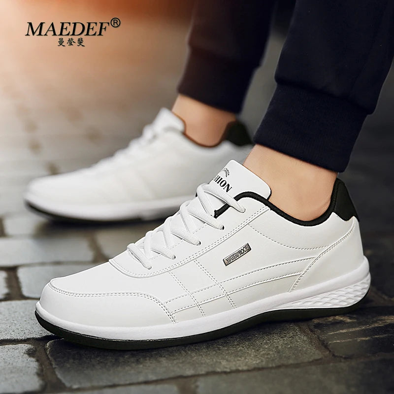 Men's Leather Waterproof Casual Comfortable shoes