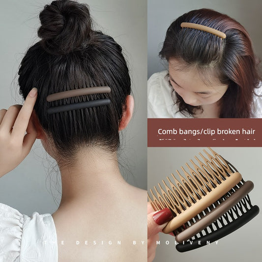 Matte Hairpin Fixed Hair Comb