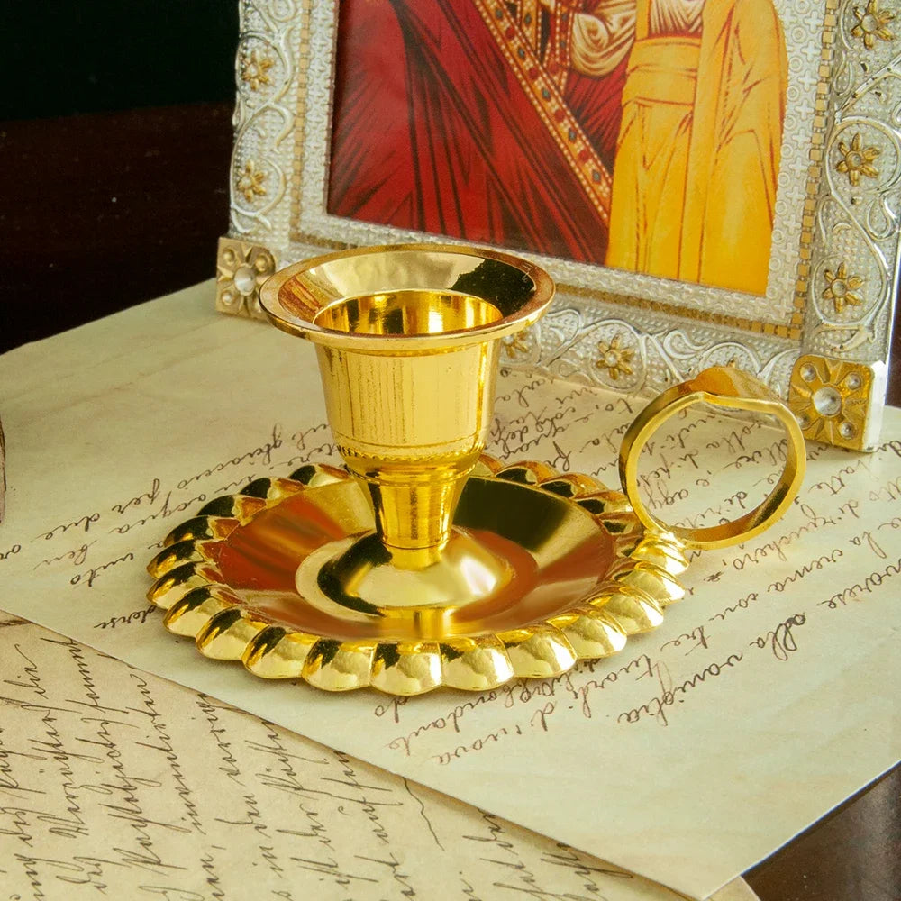 Religious Church Rituals Gold-plated Communion Cups Mass Supplies Ceremonial Supplies Alloy Materials
