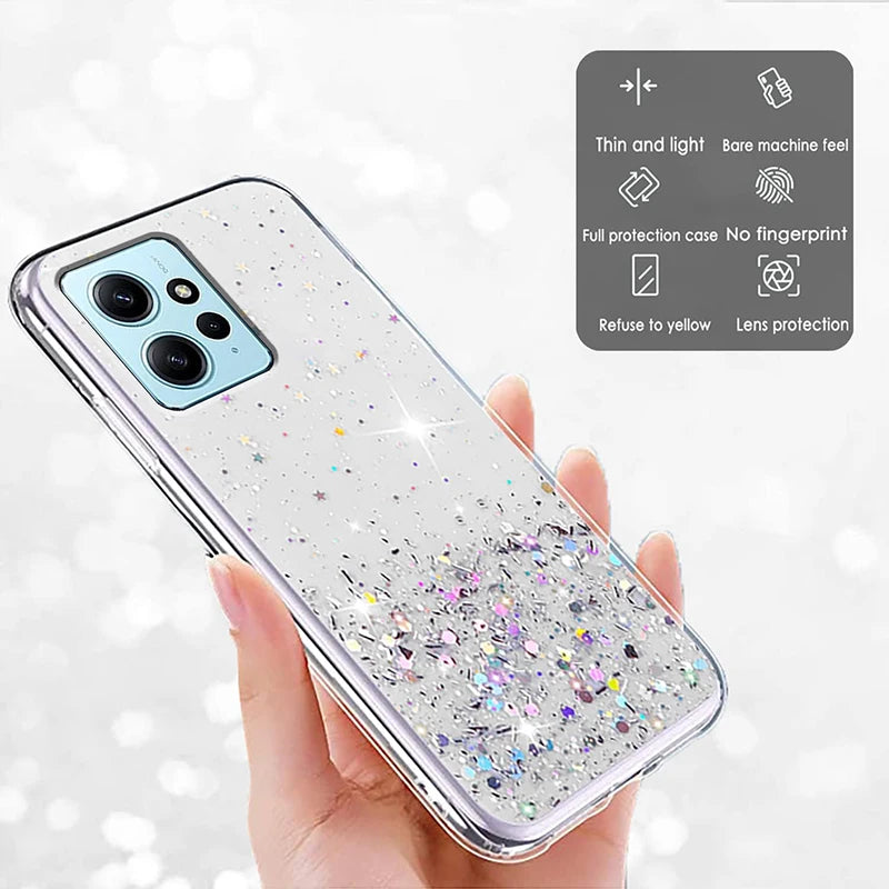 Luxury Glitter Silicone Phone Case Cover