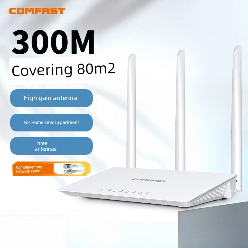 [Send Network Cable] ComFast Router For Home High-Speed Gigabit Full-House Coverage Wireless Router through the Wall WiFi Port 1200M Dual-Frequency 5G High-Power Dormitory 619ac