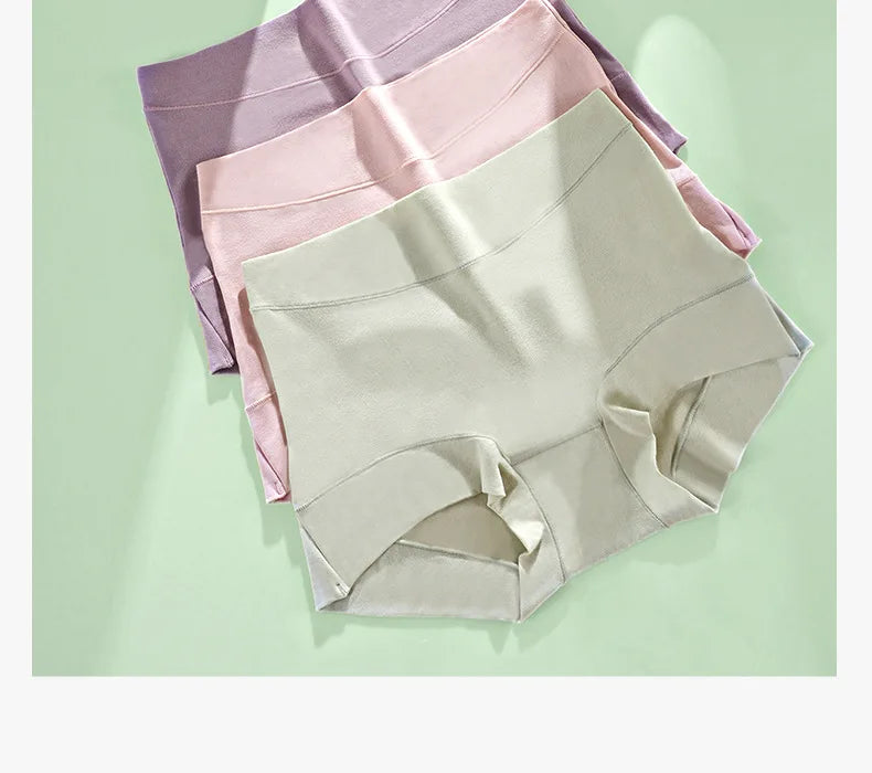 1pcs Women Panties Plus Size Underwear Large Size High Waist Briefs