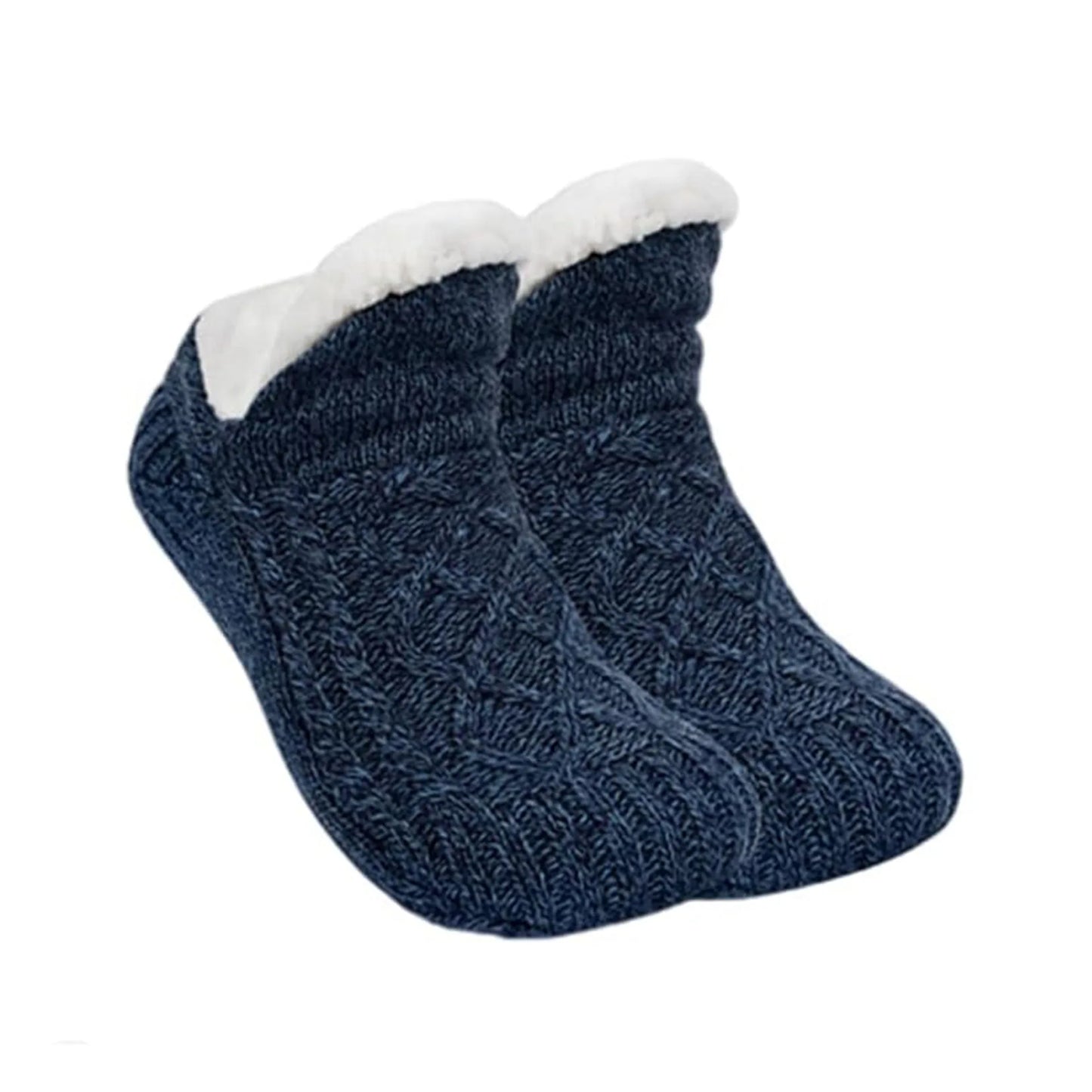 Thickened Thermal Winter Women/Men Cotton Slipper Socks Non Slip Fluffy
