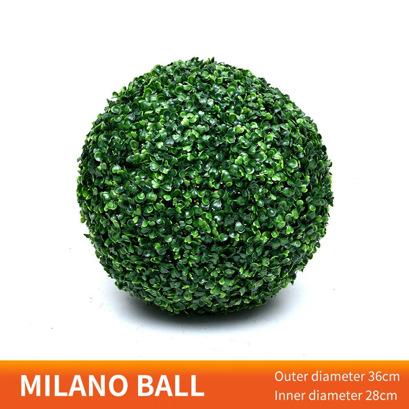 Artificial Plant Green Grass Ball Plant Decoration