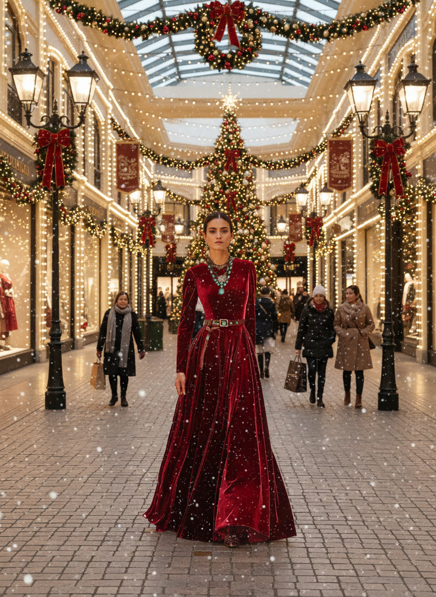 Spring Autumn O Neck Solid Chic Maxi Women Dress Long Sleeve Party Dress