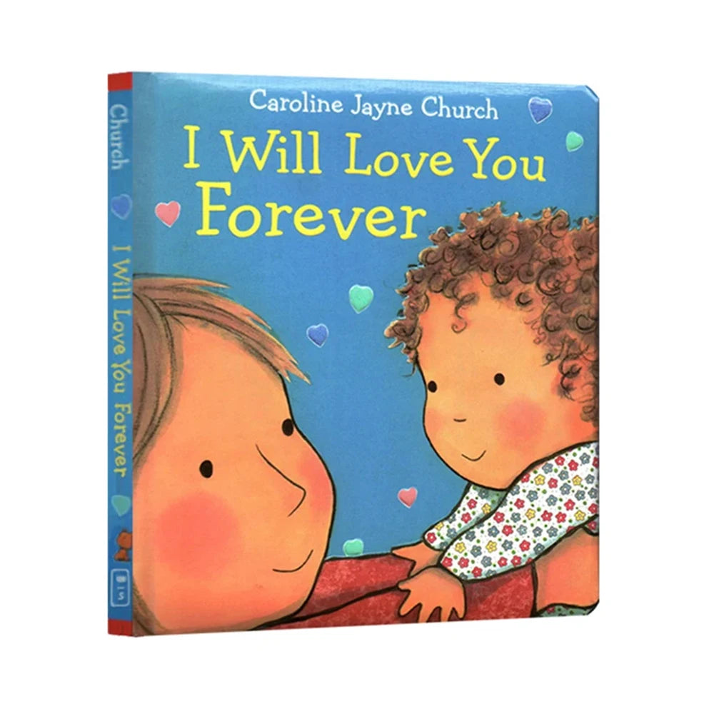Kids English Picture Cardboard Book Emotions & Feelings Enlightenment Leaning Bedtime Story for Children