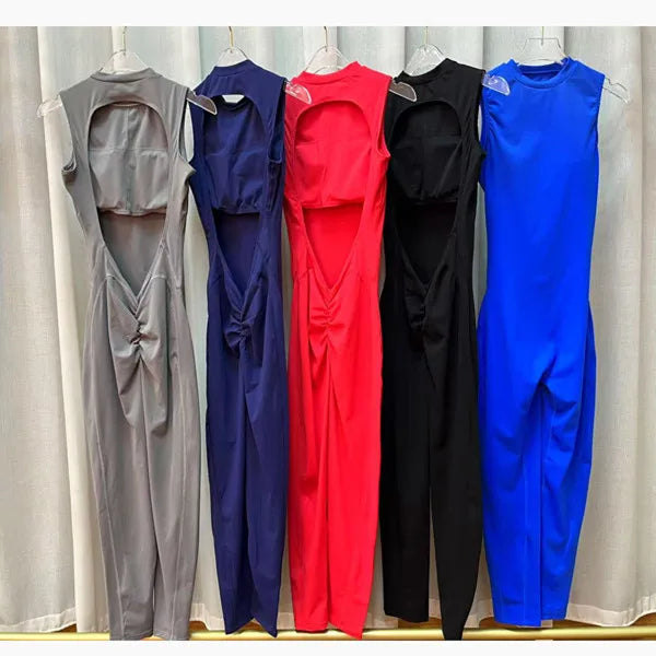 Women One-piece Sport Yoga Jumpsuit Workout Clothes