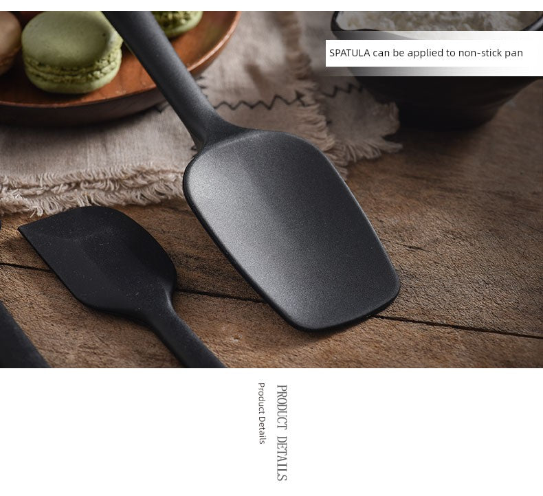 Silicone Spatula Three-Piece Set Snowflake Crisp Baking Tool Cream Shovel Cake Scraper Stirring Knife Suit