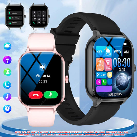 Smart watch full touch screen, sports watch.