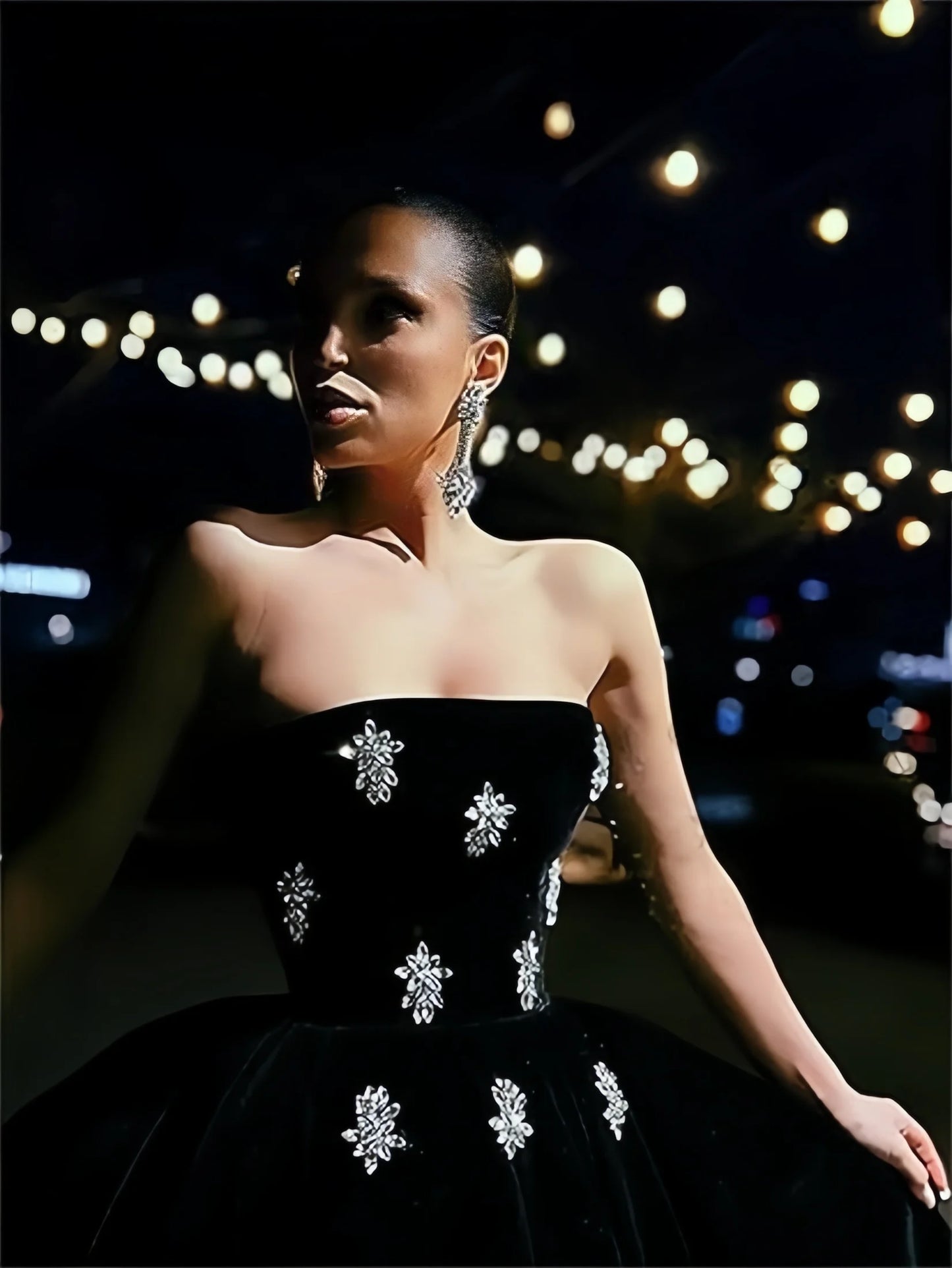 Dark Red Velvet Midi Prom Dresses A-Line Strapless Crystals Pleated Velour Knee Length Formal Party Dresses