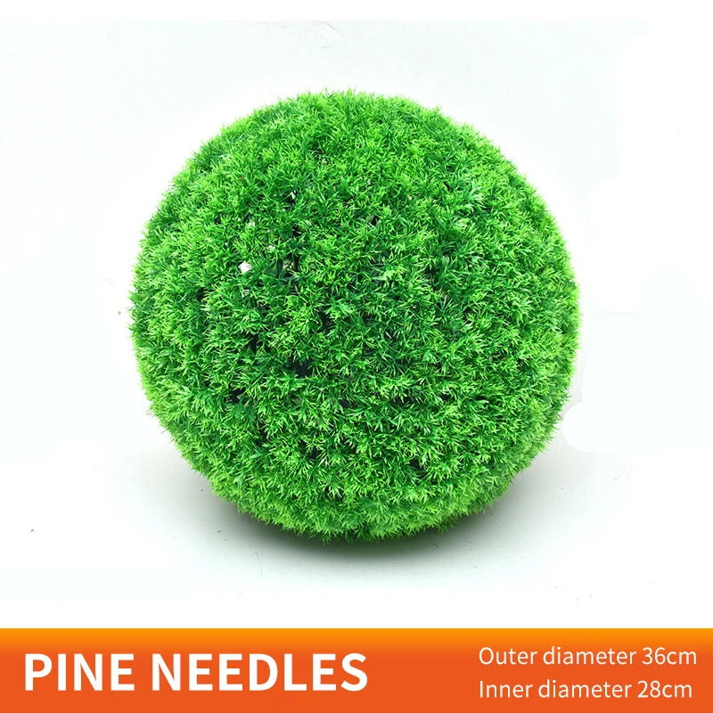 Artificial Plant Green Grass Ball Plant Decoration