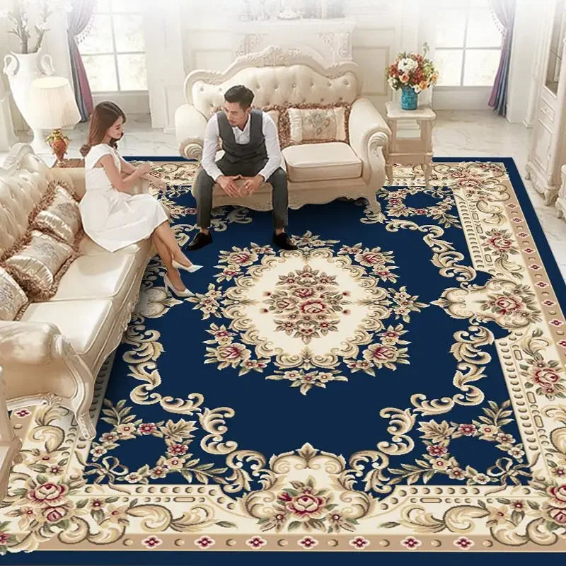 Luxury European Carpets for Living Room, Bedroom 200x300 Home Large Area Rugs Rug Washable