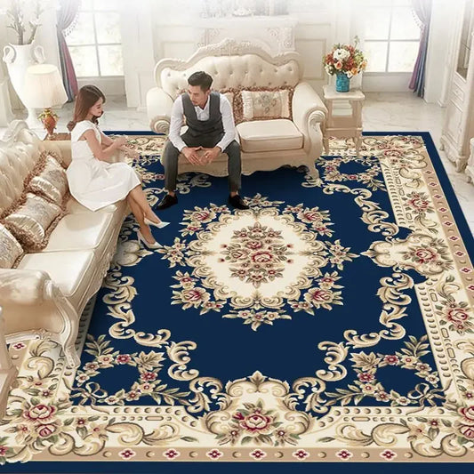 Luxury European Carpets for Living Room, Bedroom 200x300 Home Large Area Rugs Rug Washable