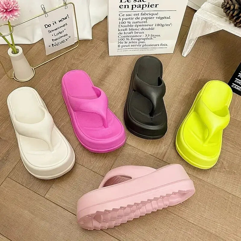 Women Think Sole Non-slip Beach Comfort Sandals