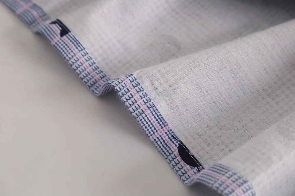 Plaid Design Multi Colors Warm Cotton Flannel Long-sleeved Trousers Pajamas Set for Men