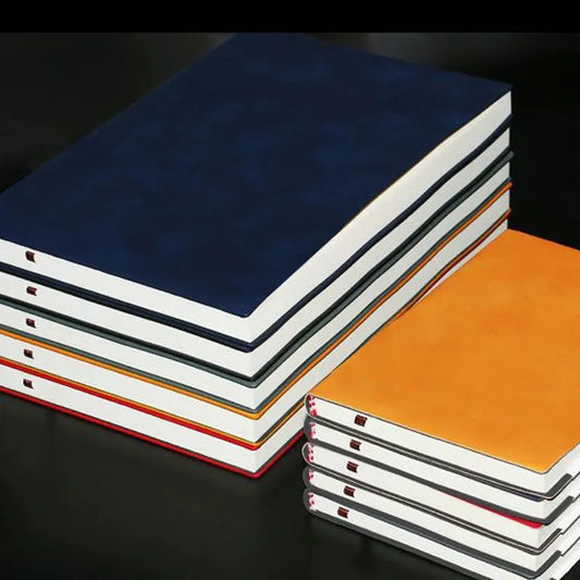 A5 A6 Notebook Leather Office Journal Diary Notepad