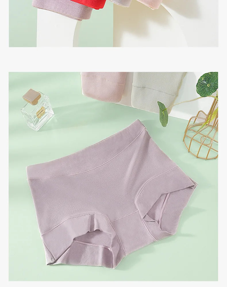 1pcs Women Panties Plus Size Underwear Large Size High Waist Briefs
