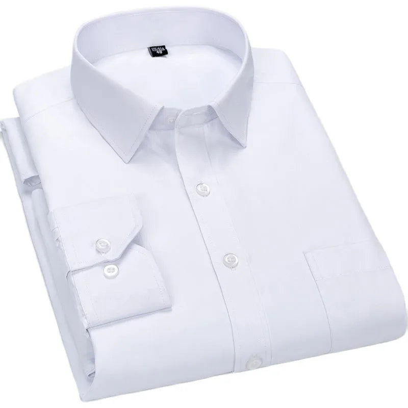 Men's Classic Long Sleeve Dress Shirt