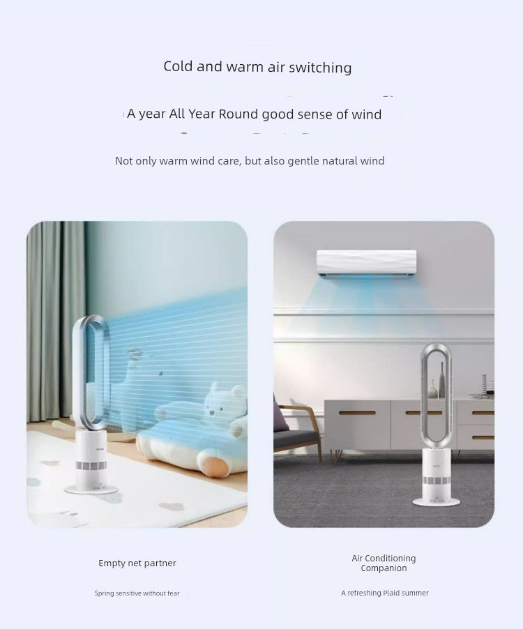 Angel German Heating Energy Saving Shaking Head Bladeless Fan