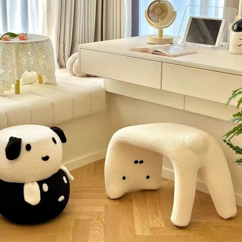 Cat shoe change stool household door shoe stool entry small stool sitting stool low stool sofa hair stool dressing makeup stool
