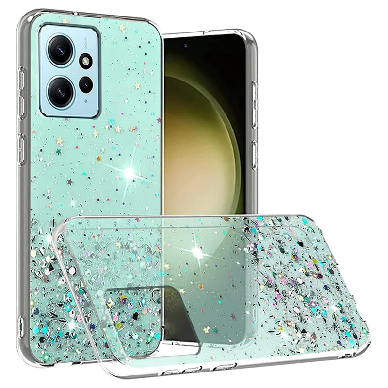 Luxury Glitter Silicone Phone Case Cover